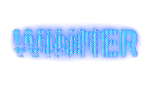 (4K) Text Crt Glitch Winner